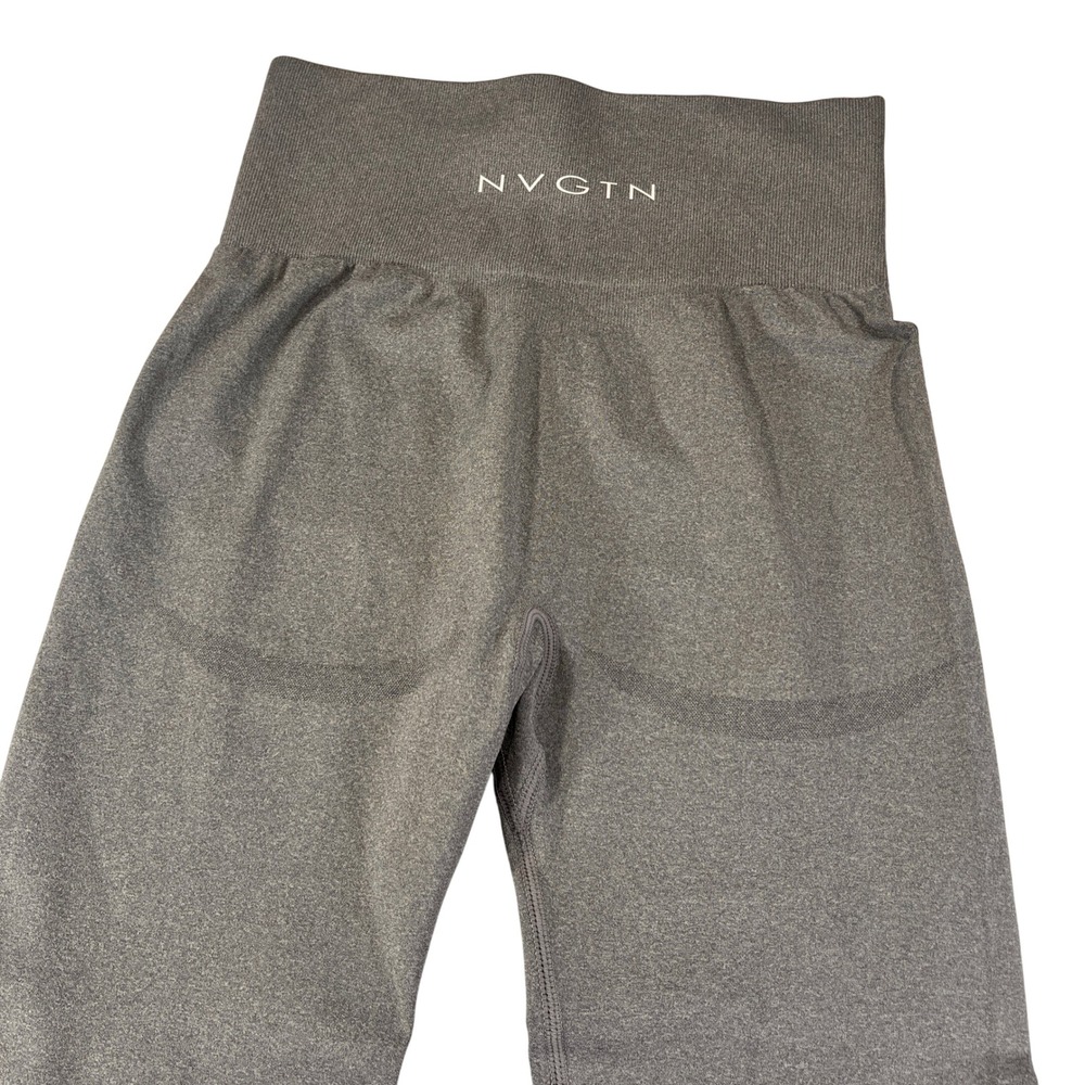 NVGTN Seamless Leggings Womens XS? Gray High Waist Yoga Gym‎ Activewear Workout
